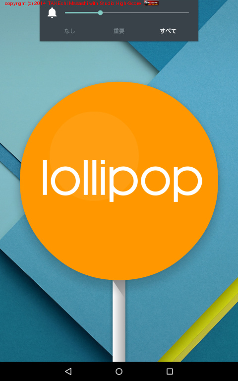 Nexus 7  Lollipop ˤ!