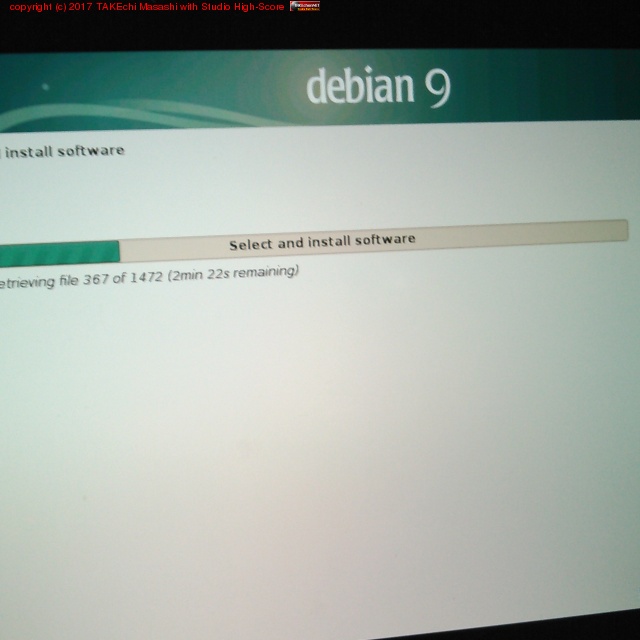 debian 9 򥤥󥹥ȡ뤷Ƥߤ