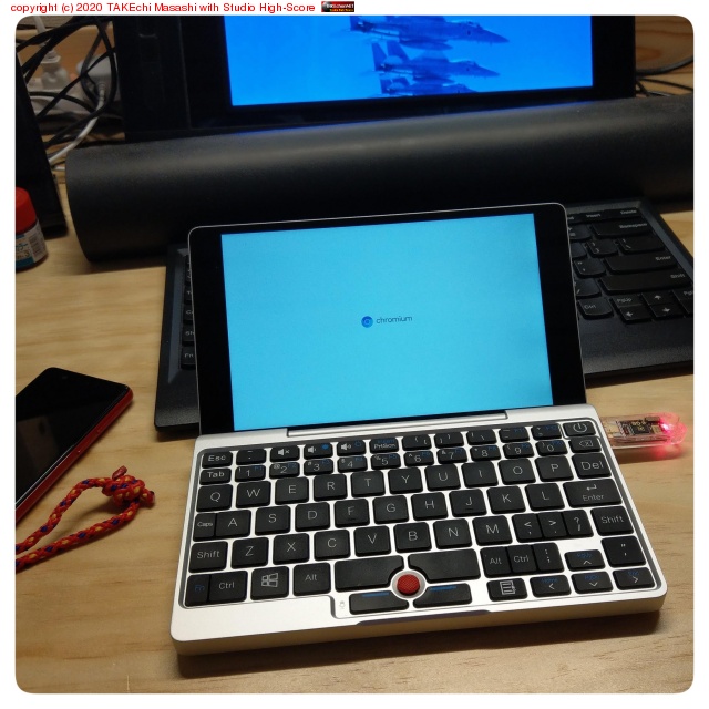 GPD pocket  ChromiumOS 򥤥󥹥ȡ롣Android Ϲɥ֥饦 Firefox ɤ Chrome Ϥ褯參! Ȥ Google ˴줭äƤʤ͡